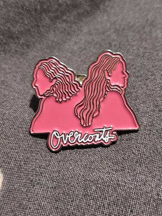 Jewelry - Pink Enamel Duo Pin